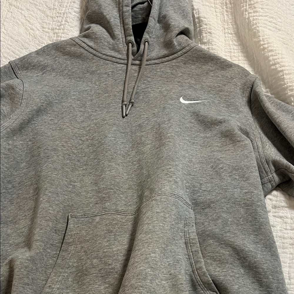 Nike Heather Gray Men's Hoodie